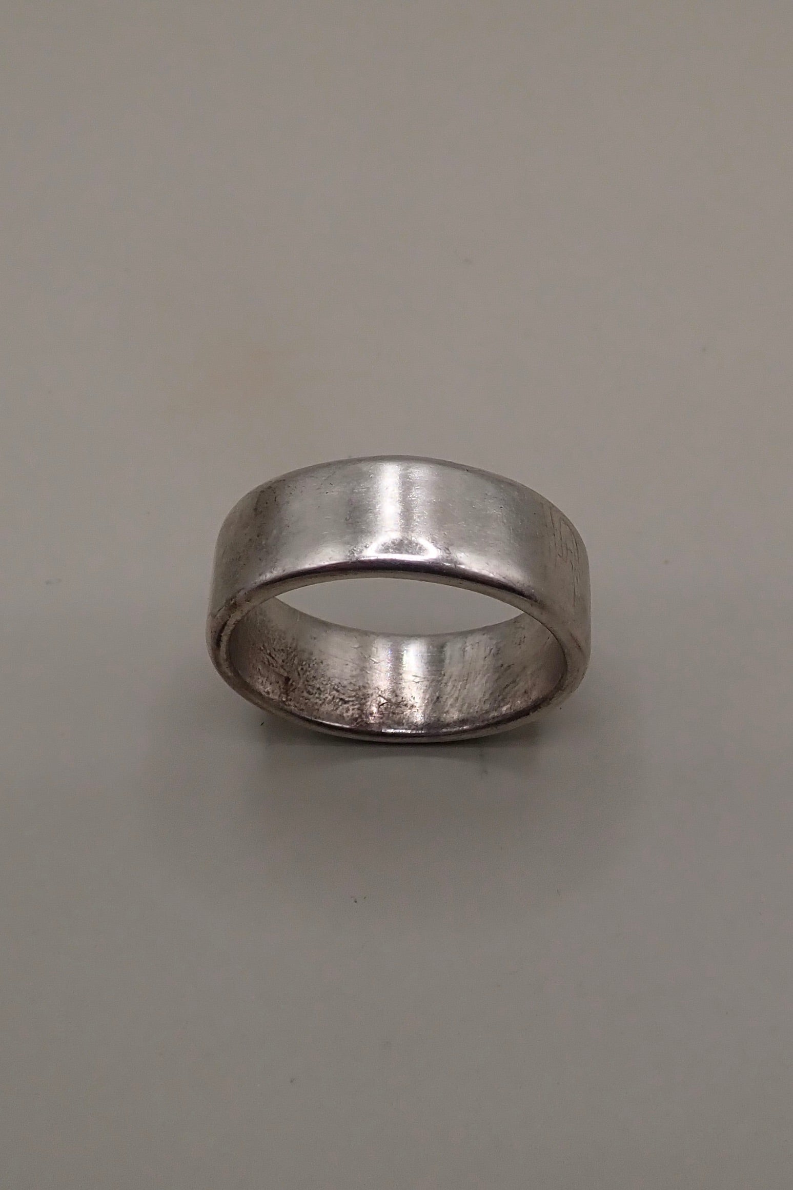 SILVER FLAT BAND RING – Dirty Hands Jewelry