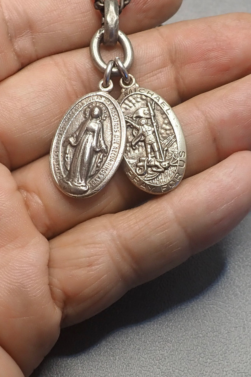 SILVER MEDALS PENDANT