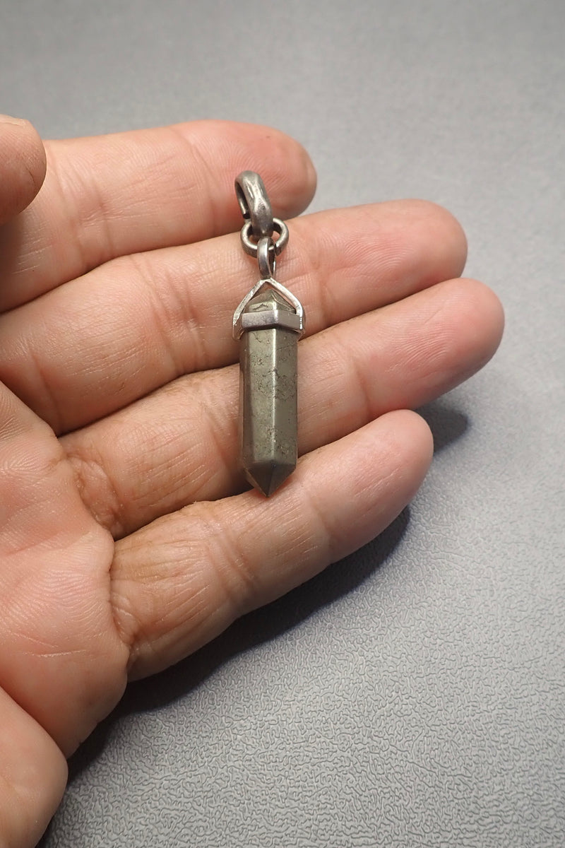 PYRITE NUGET PENDANT