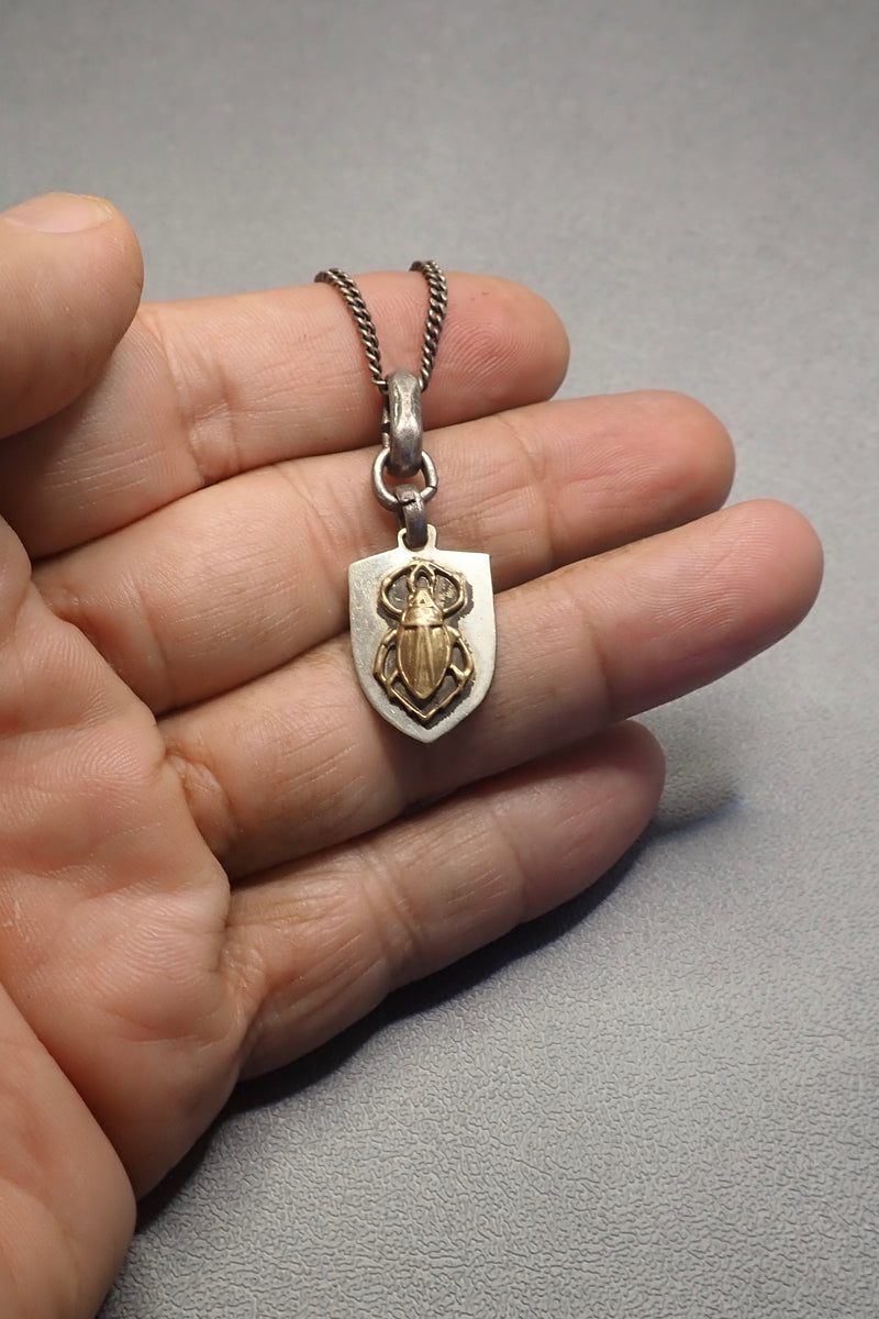 SCARAB BEETLE NECKLACE