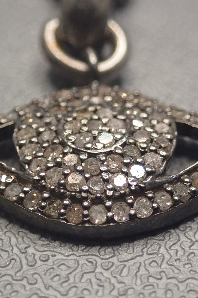 DIAMOND EVIL EYE PENDANT