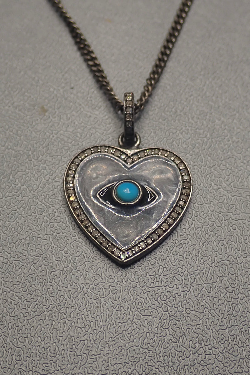 DIAMOND HEART PENDANT