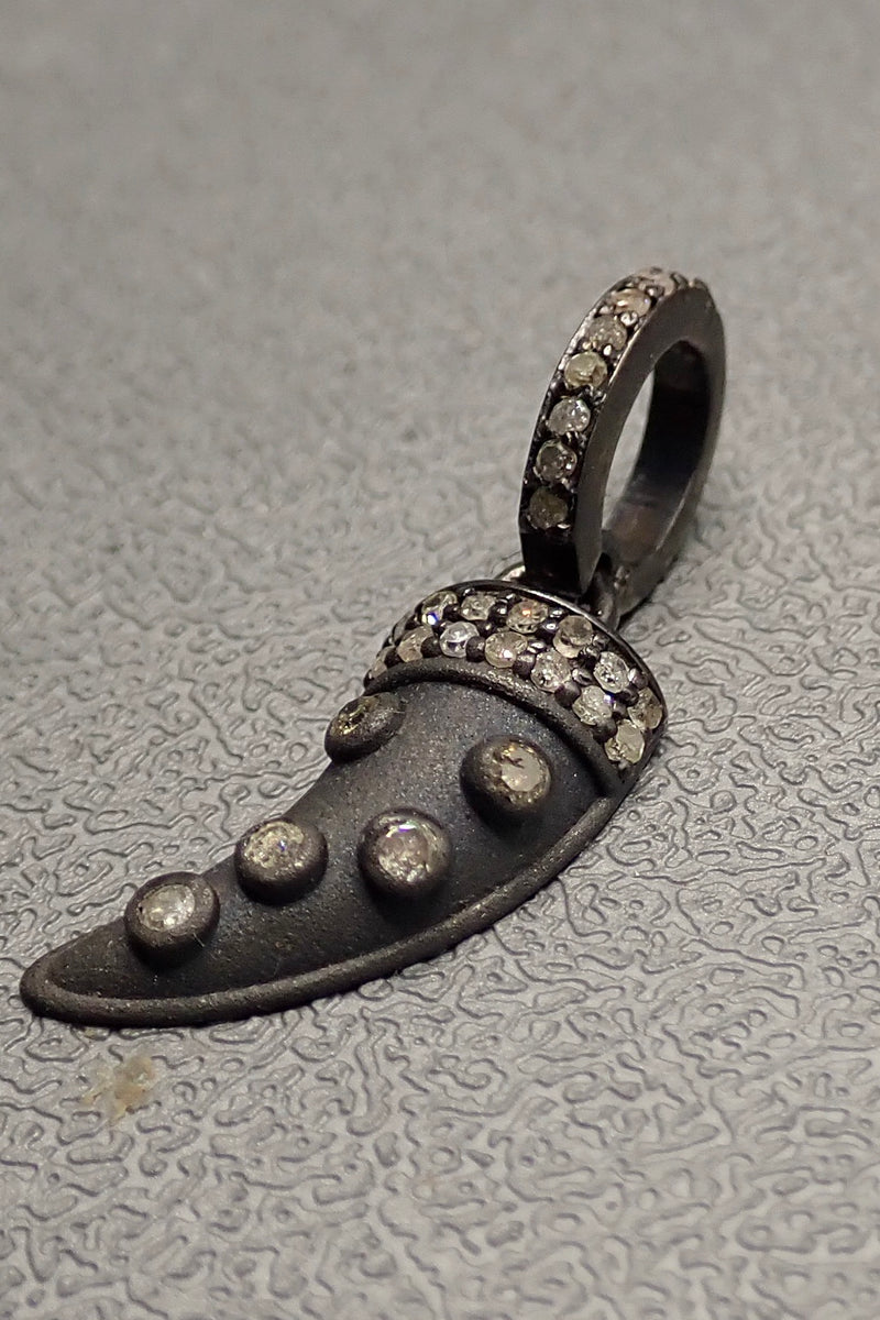 DIAMOND HORN PENDANT