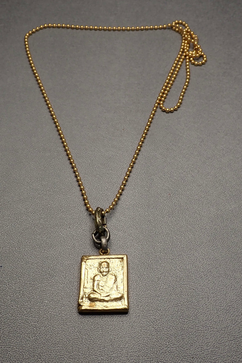 BUDHA MEDAL NECKLACE