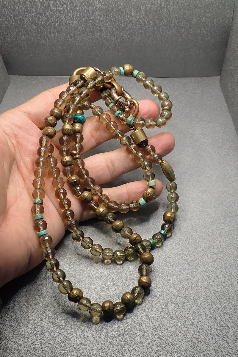 SMOKEY QUARTZ NECKLACE