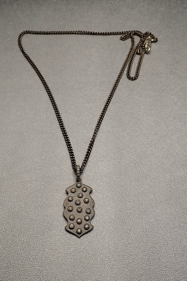 DIAMOND AVALON TAG NECKLACE
