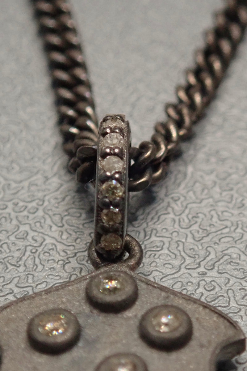 DIAMOND AVALON TAG NECKLACE