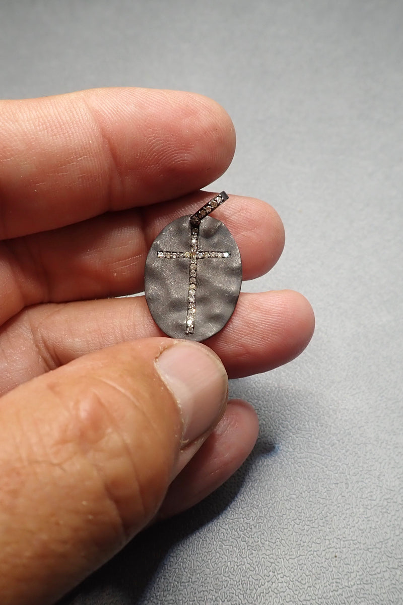 DIAMONDS CROSS PENDANT