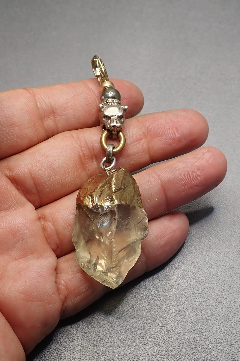 CRYSTAL ROCK PENDANT