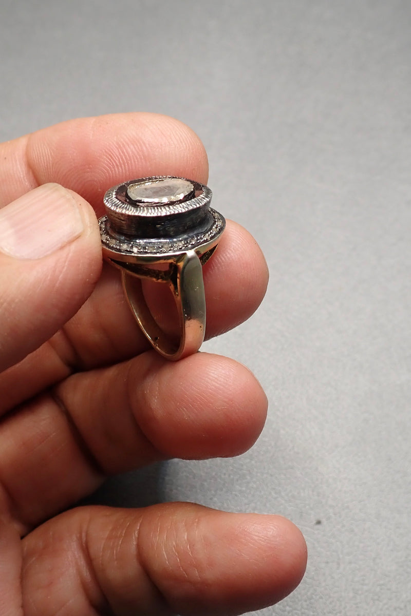 RAW DIAMOND RING