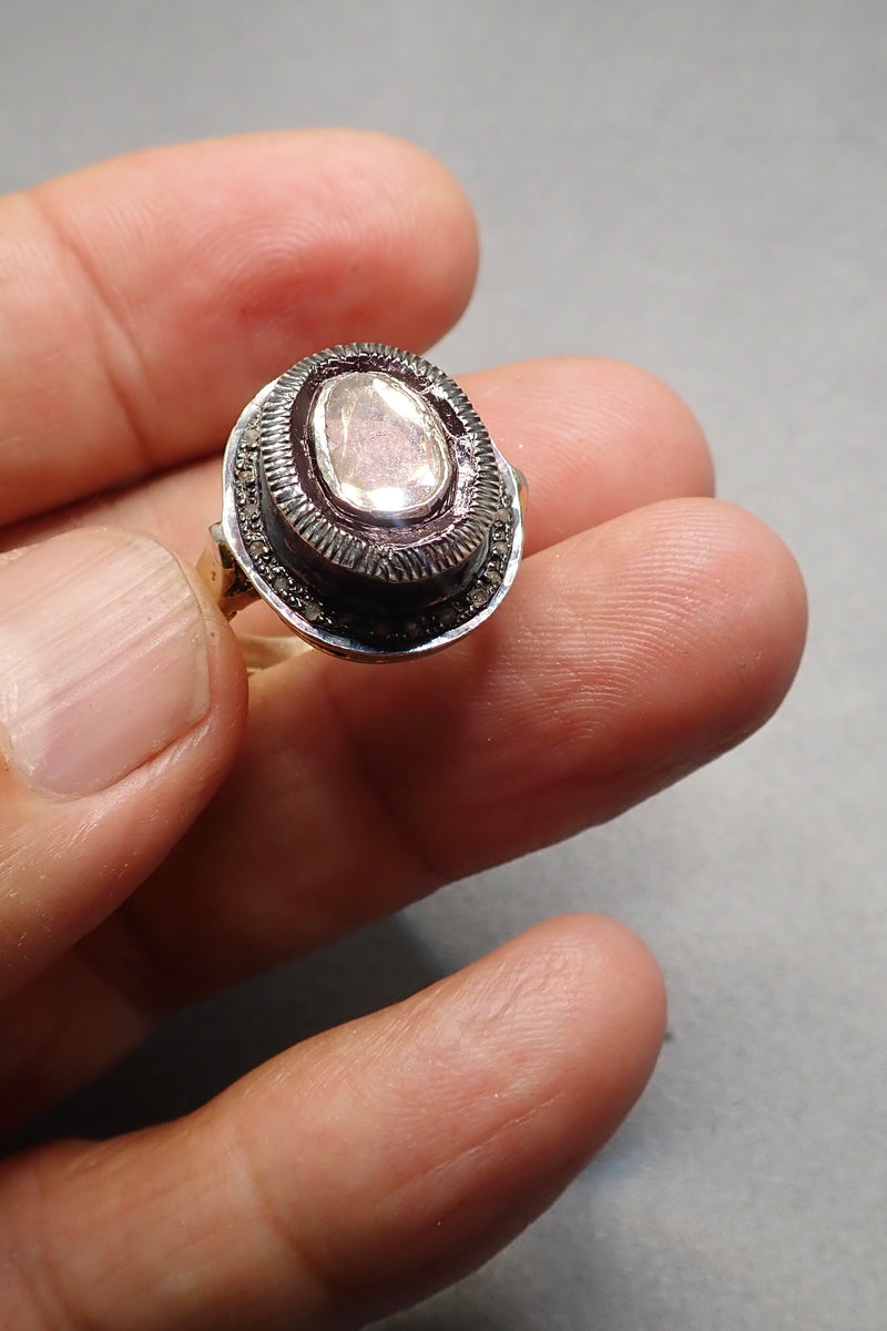 RAW DIAMOND RING
