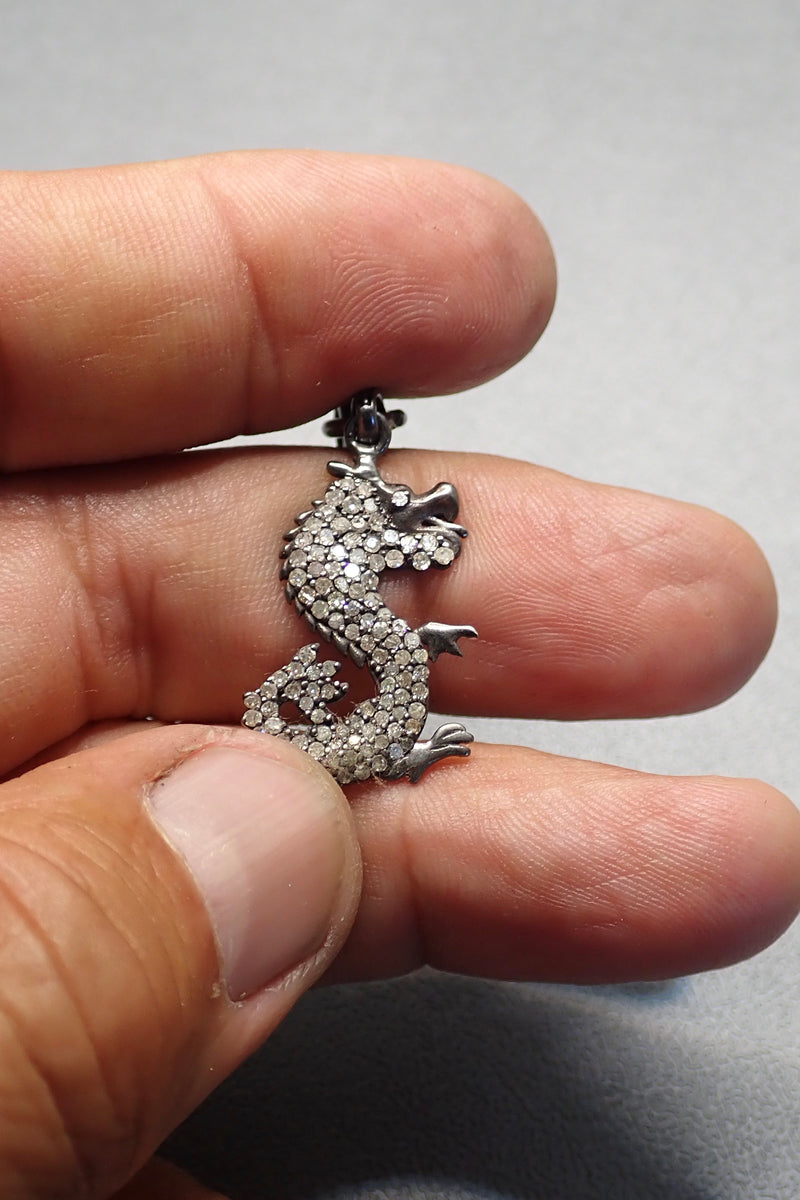 DIAMOND DRAGON PENDANT