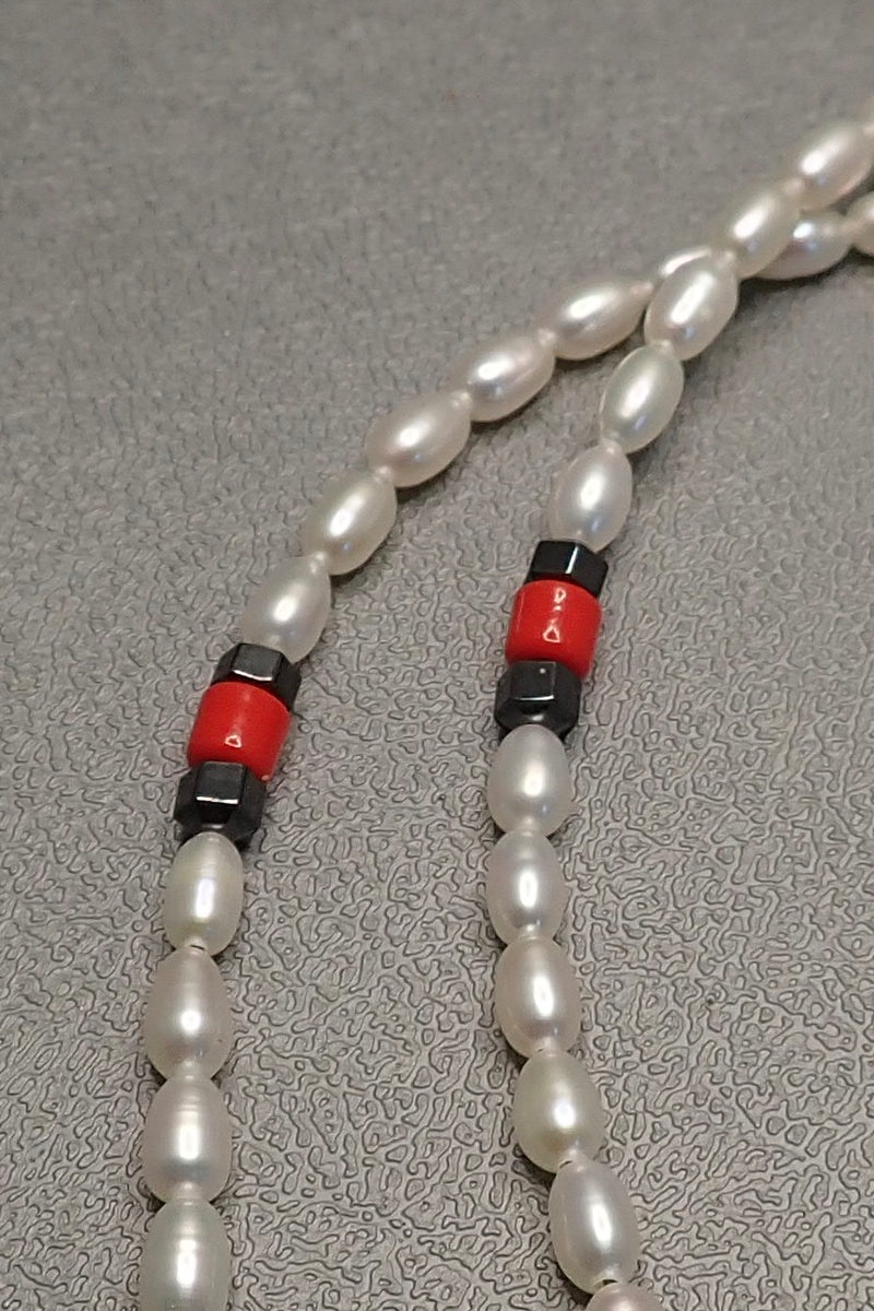 St MICHAEL PEARLS NECKLACE