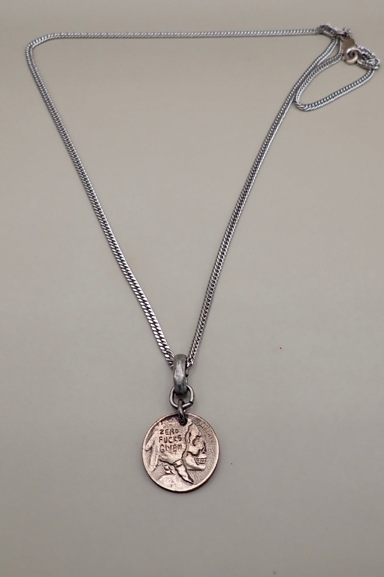 INDIAN HEAD CARVED SKULL NECKLACE – Dirty Hands Jewelry