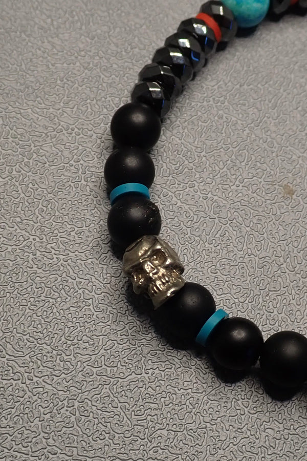 HEMATITE & ONYX BRACELET