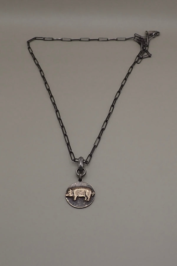 PIGGIE PENDANT NECKLACE I