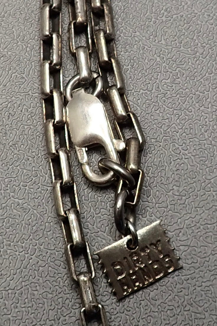 TICK ROLO SILVER CHAIN