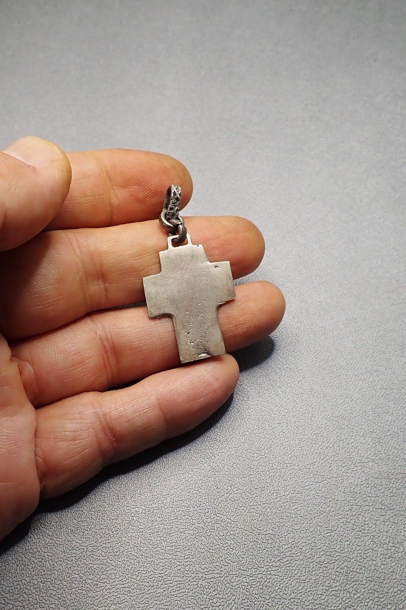 SHORT CROSS PENDANT - two made