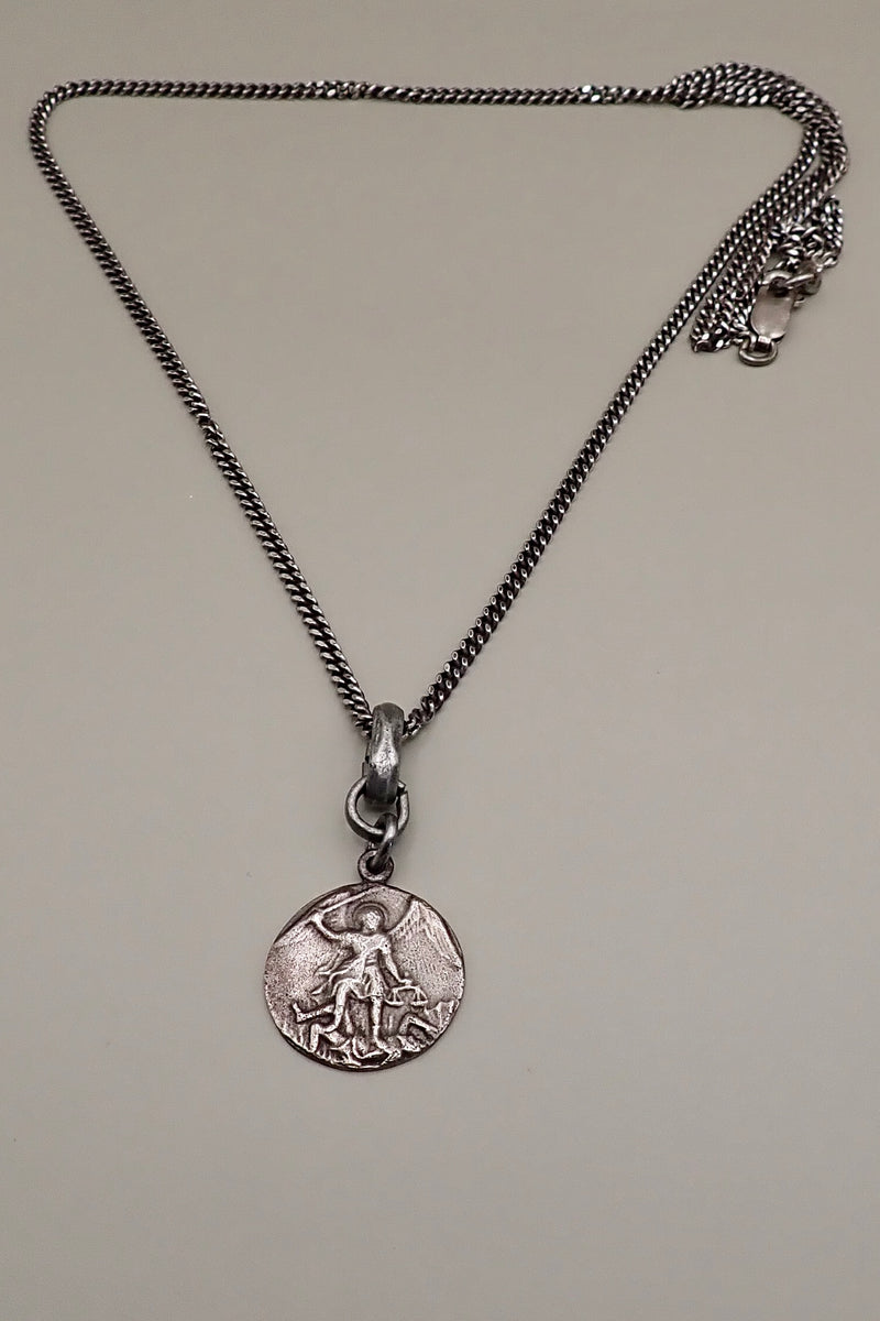 ST MICHAEL PENDANT NECKLACE