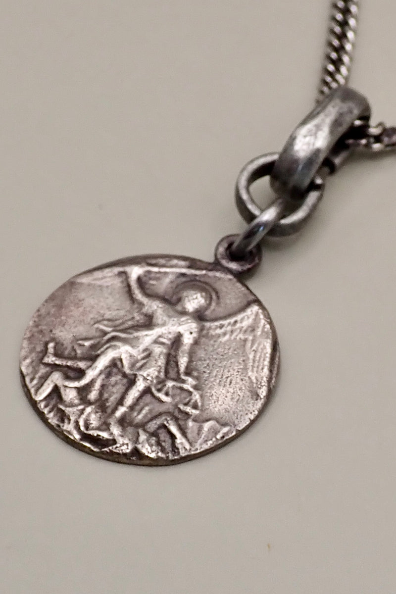 ST MICHAEL PENDANT NECKLACE