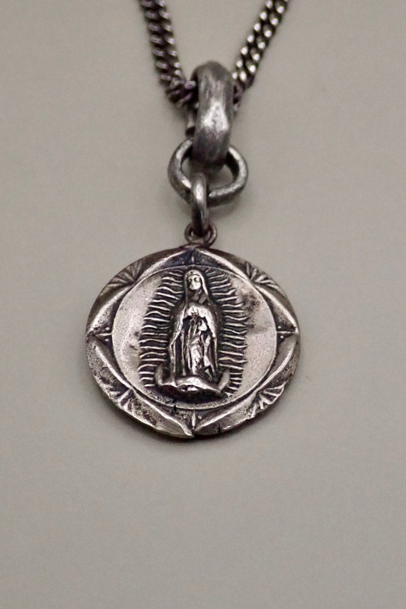 GUADALUPE VIRGEN PENDANT NECKLACE
