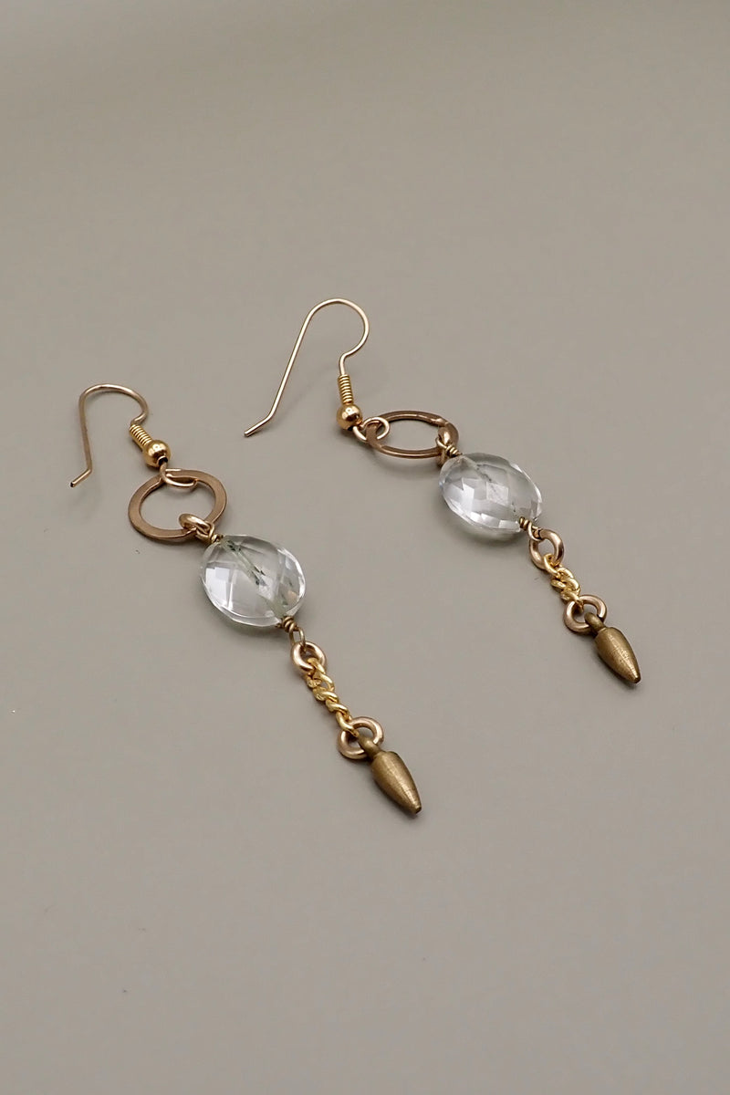 CRYSTAL ROCK EARRINGS