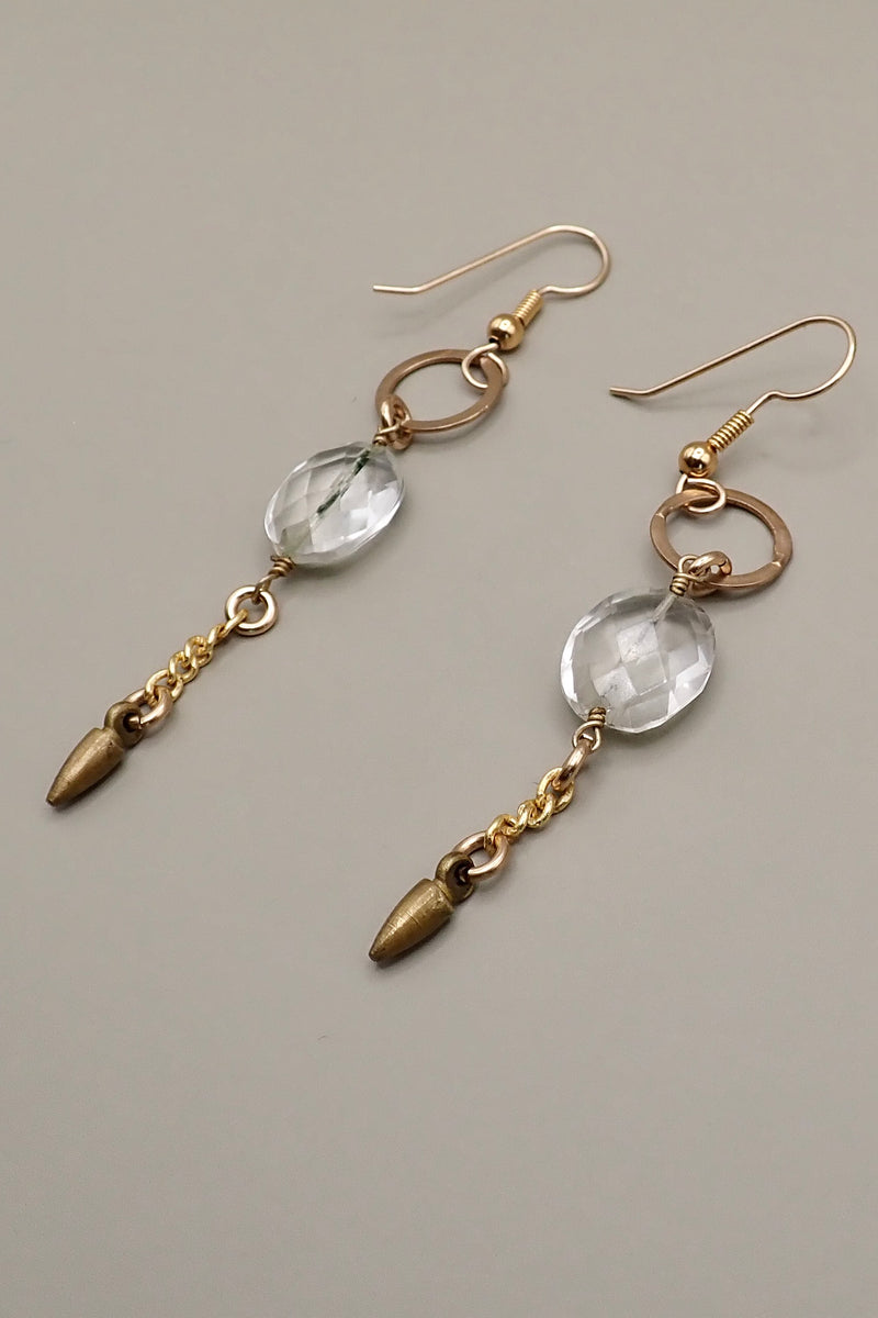 CRYSTAL ROCK EARRINGS