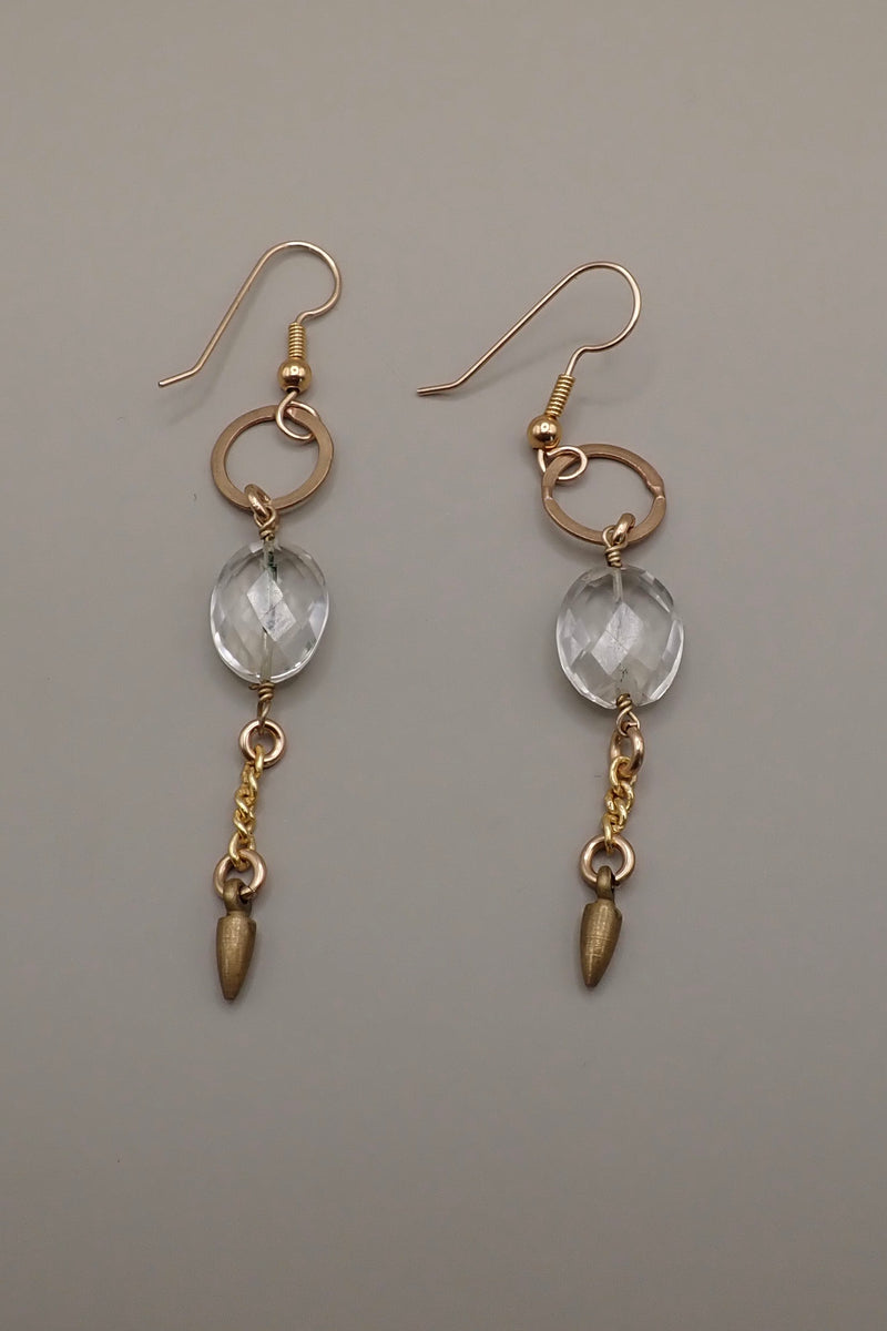 CRYSTAL ROCK EARRINGS