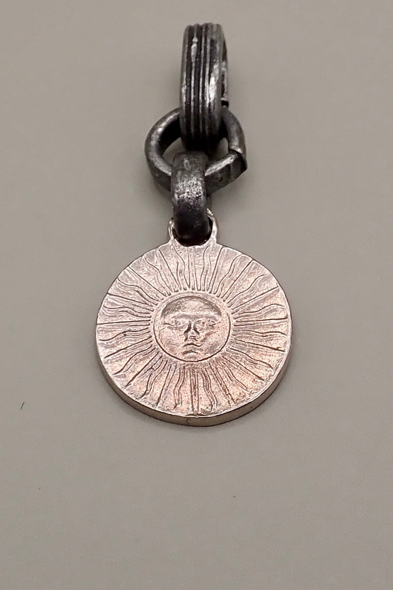 SILVER SUN PENDANT