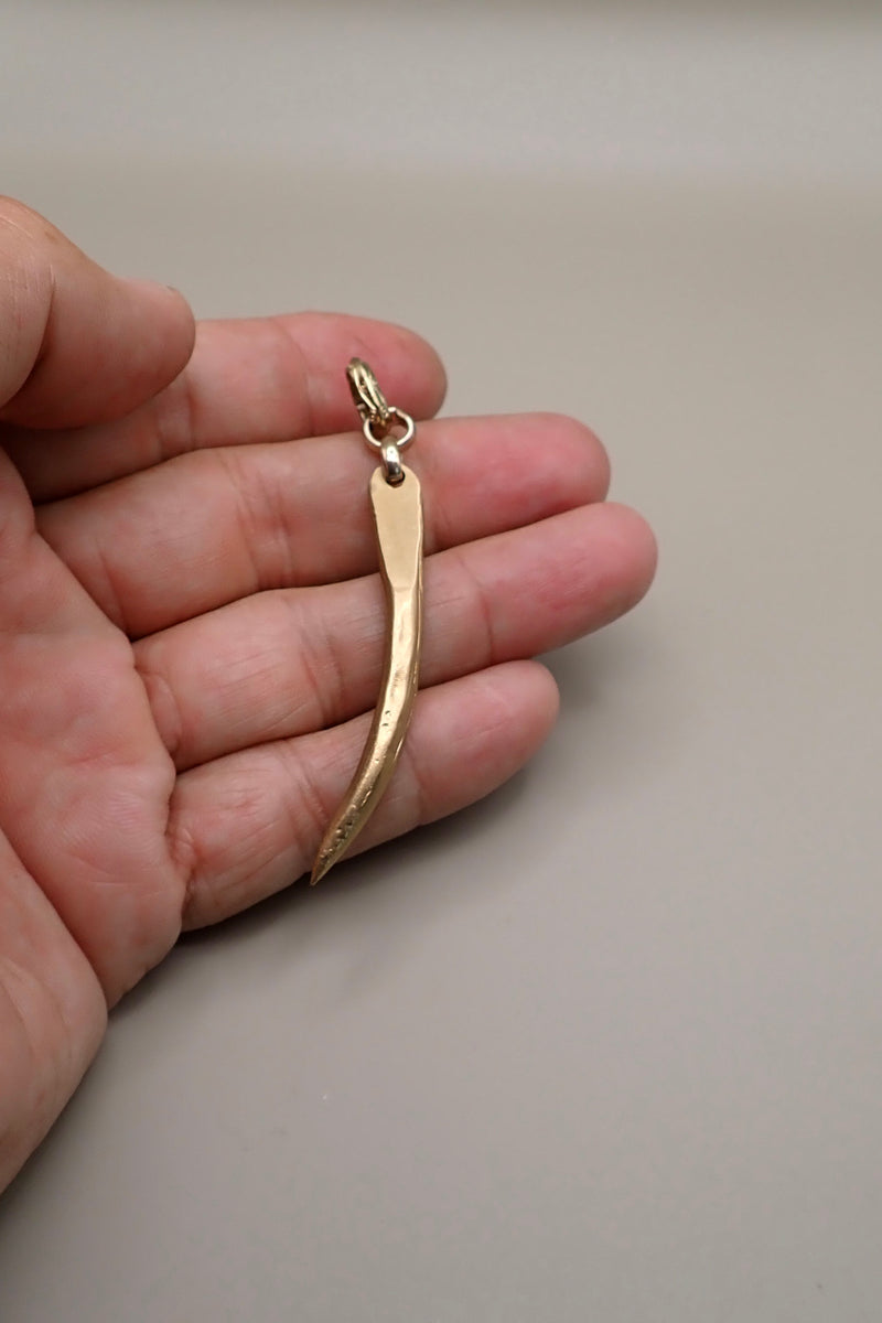 LONG HORN PENDANT