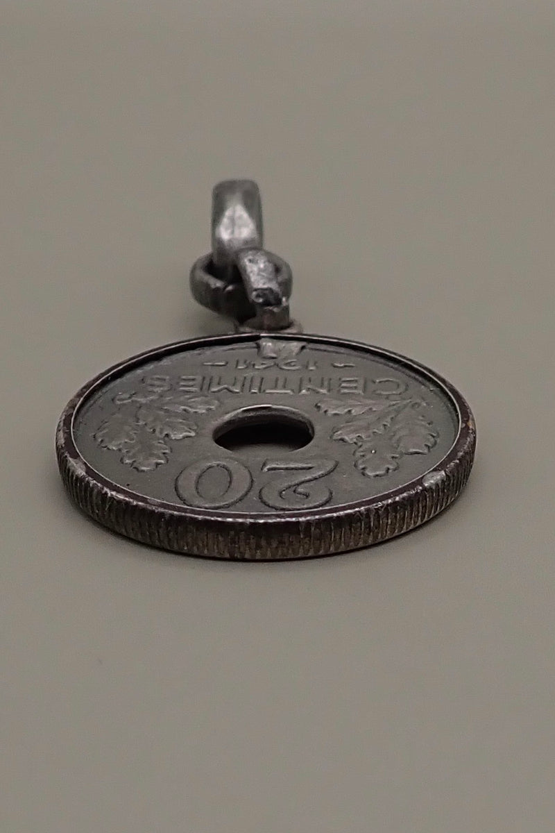 HOLE COIN PENDANT