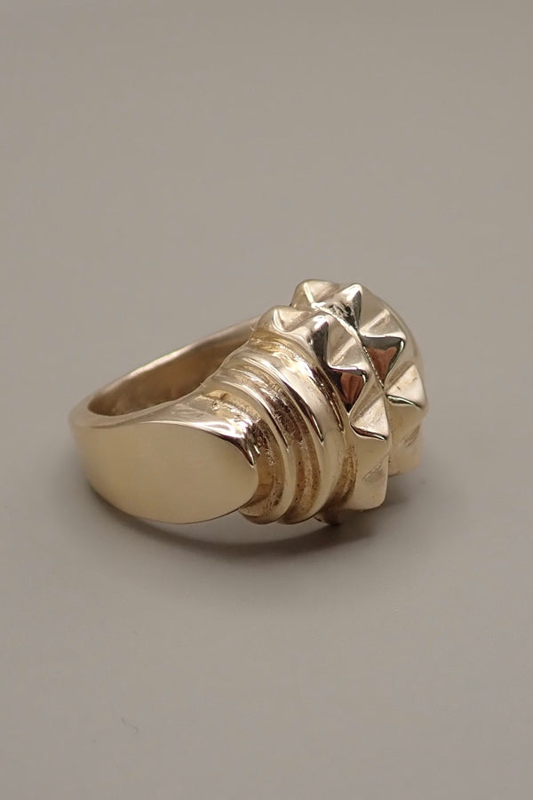 ART DECO SPIKES RING