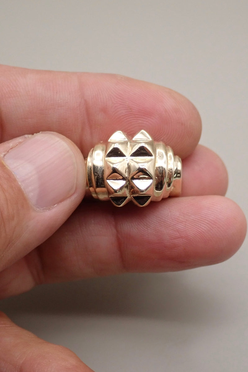 ART DECO SPIKES RING