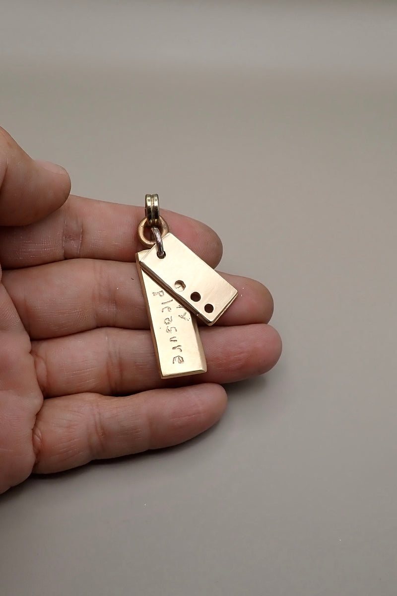 DOUBLE TAGS PENDANT