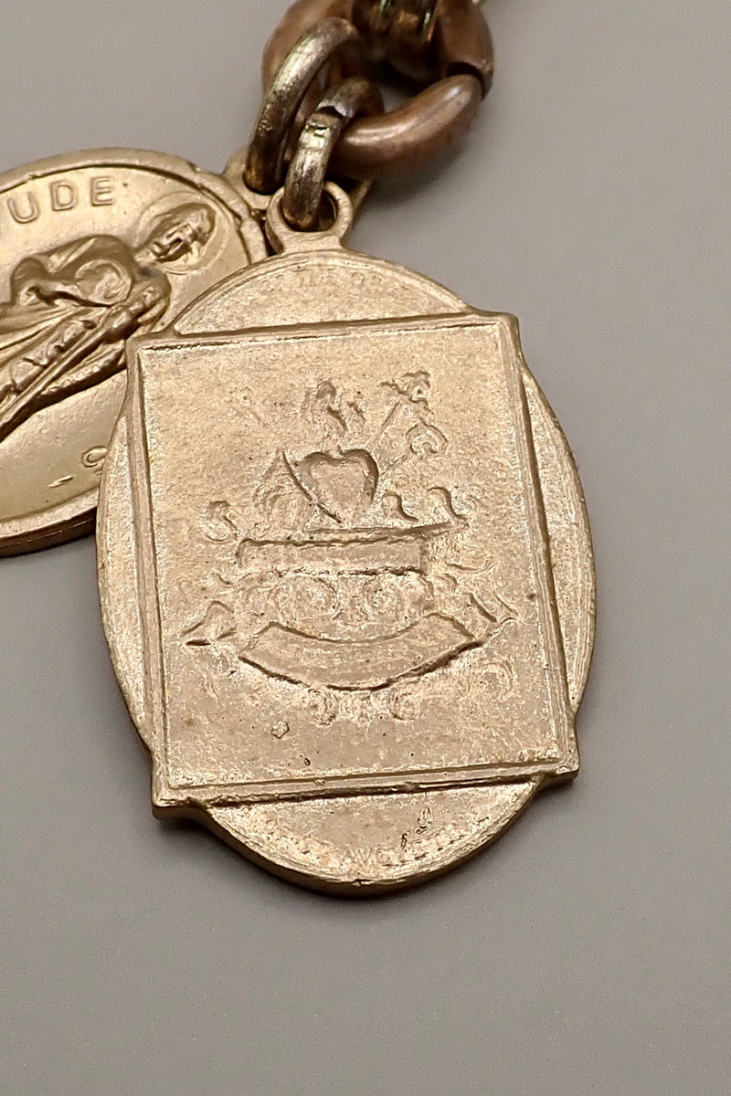 BRONZE MEDALS NECKLACE
