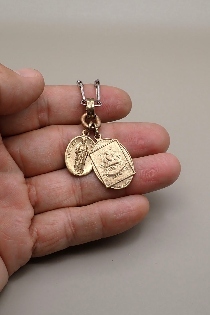 BRONZE MEDALS NECKLACE