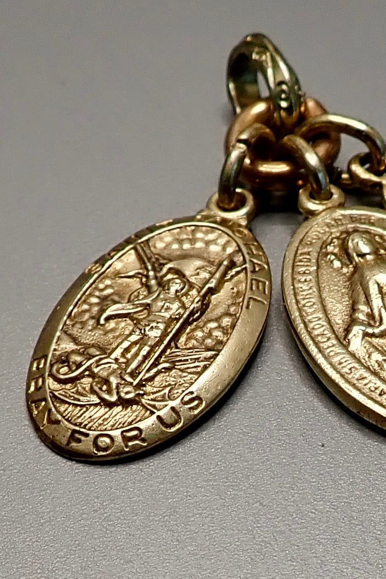 THREE MEDALS PENDANT - two made