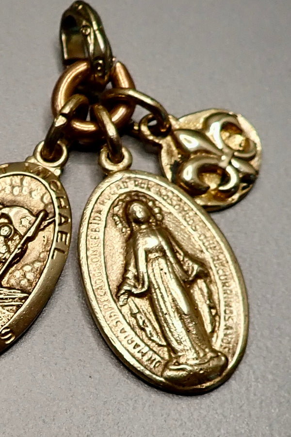 THREE MEDALS PENDANT - two made