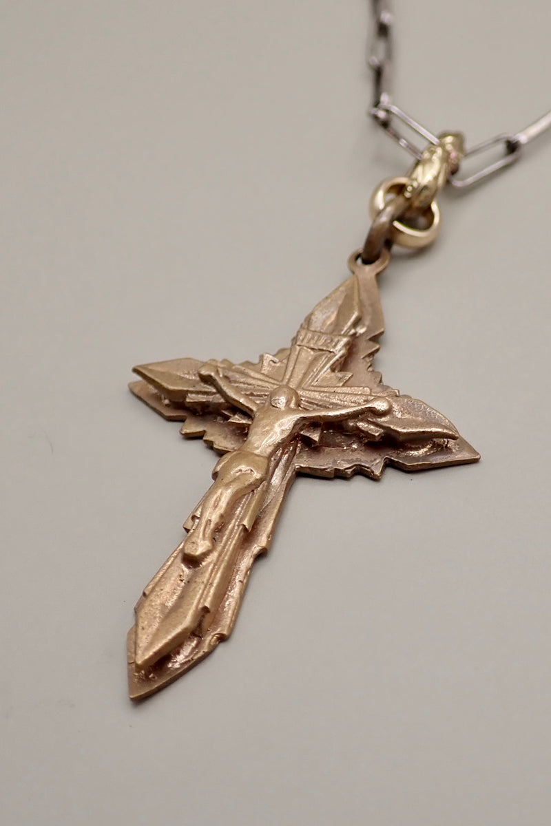 ANTIQUE VICTORIAN CROSS NECKLACE