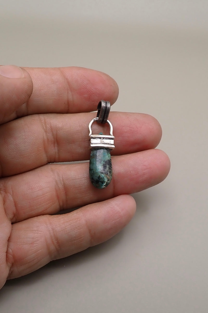 AFRICAN TURQUOISE PENDANT