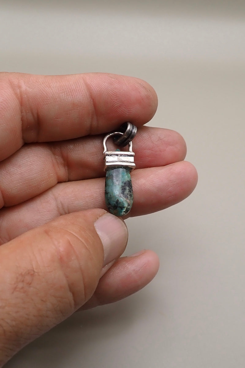 AFRICAN TURQUOISE PENDANT