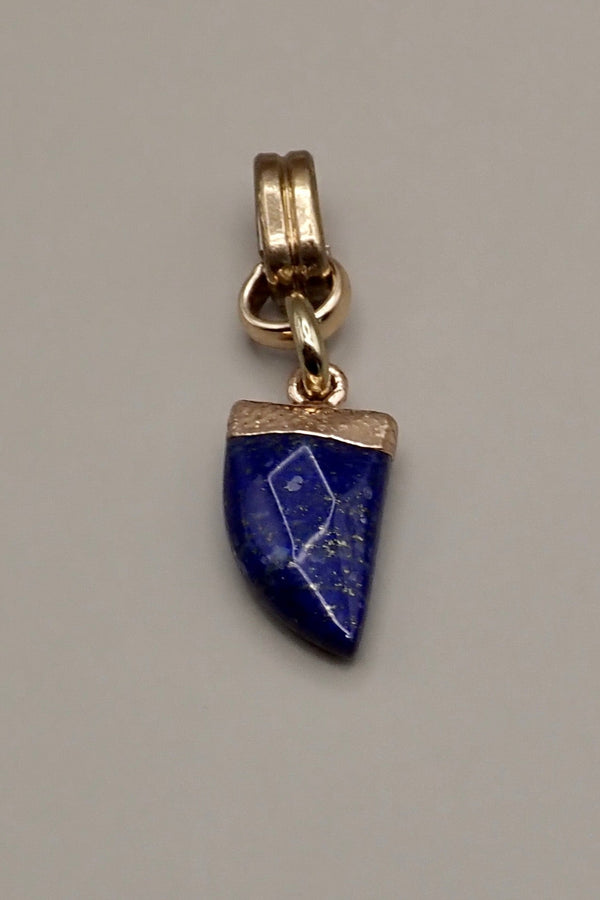 LAPIZ LAZULI TOOTH PENDANT