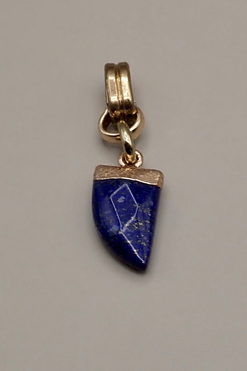 LAPIZ LAZULI TOOTH PENDANT