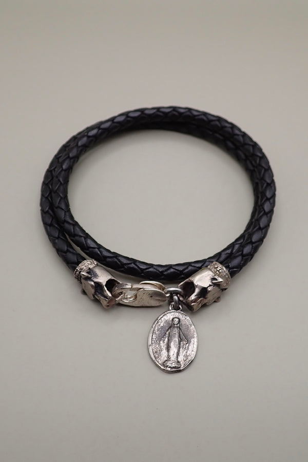 DOUBLE WRAP LIONS BRACELET