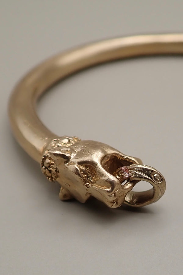 LION HEADS CUFF BRACELET