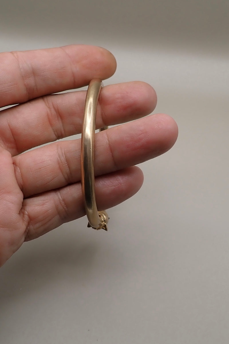 LION HEADS CUFF BRACELET
