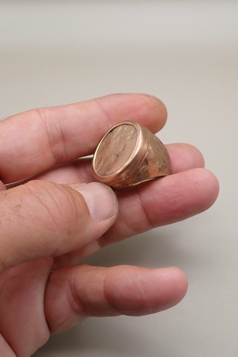 HAMMERED RING