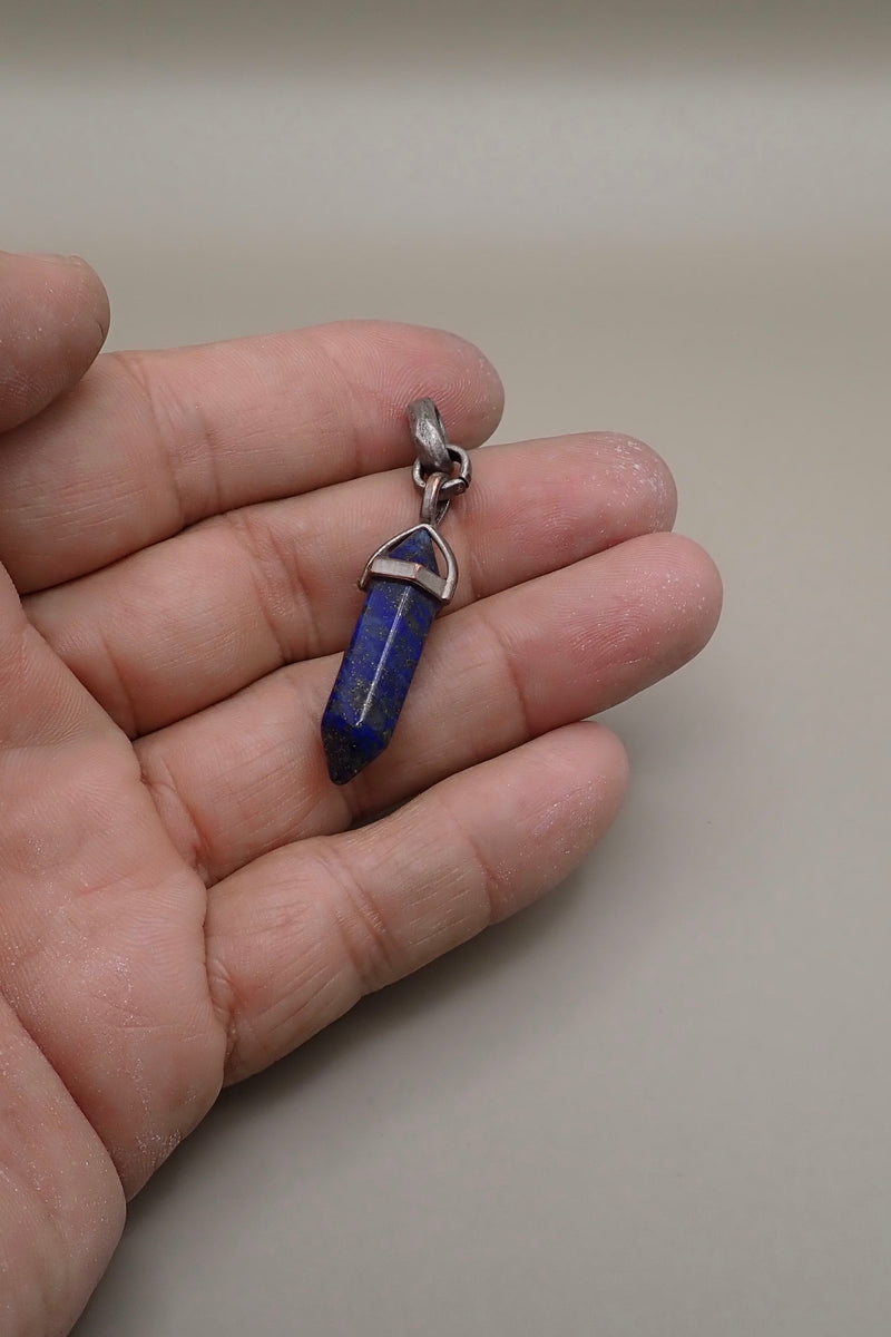 LAPIS LAZULI NUGET PENDANT