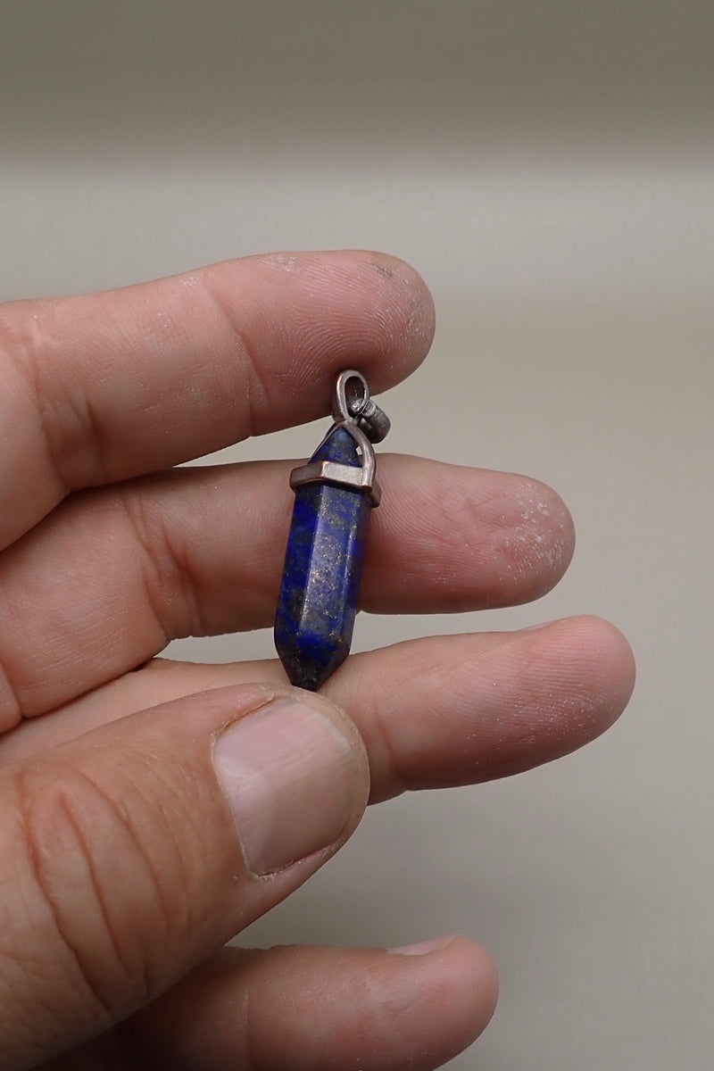 LAPIS LAZULI NUGET PENDANT
