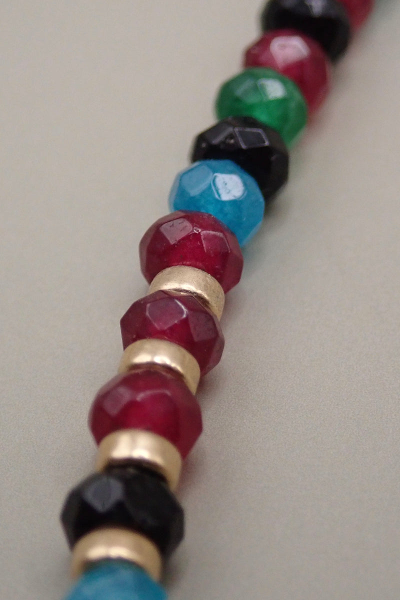 LOVE SHORT BEADED NECKLACE